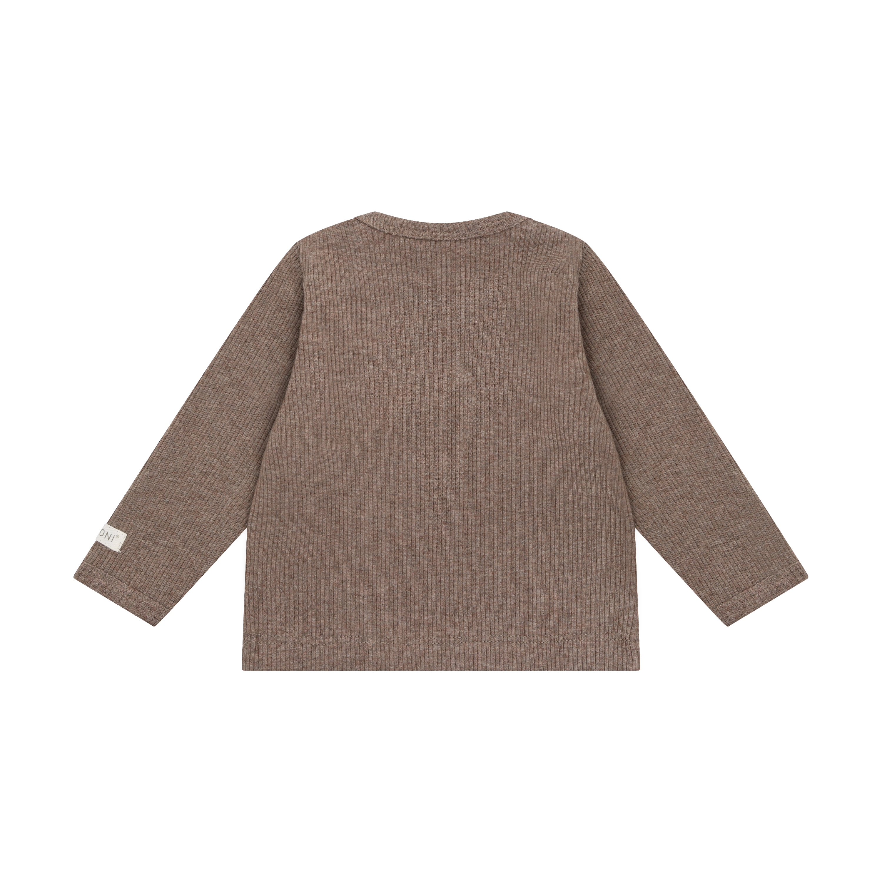 Fixoni T-shirt LS Melange Rib 2780 Mountain Trial Melange