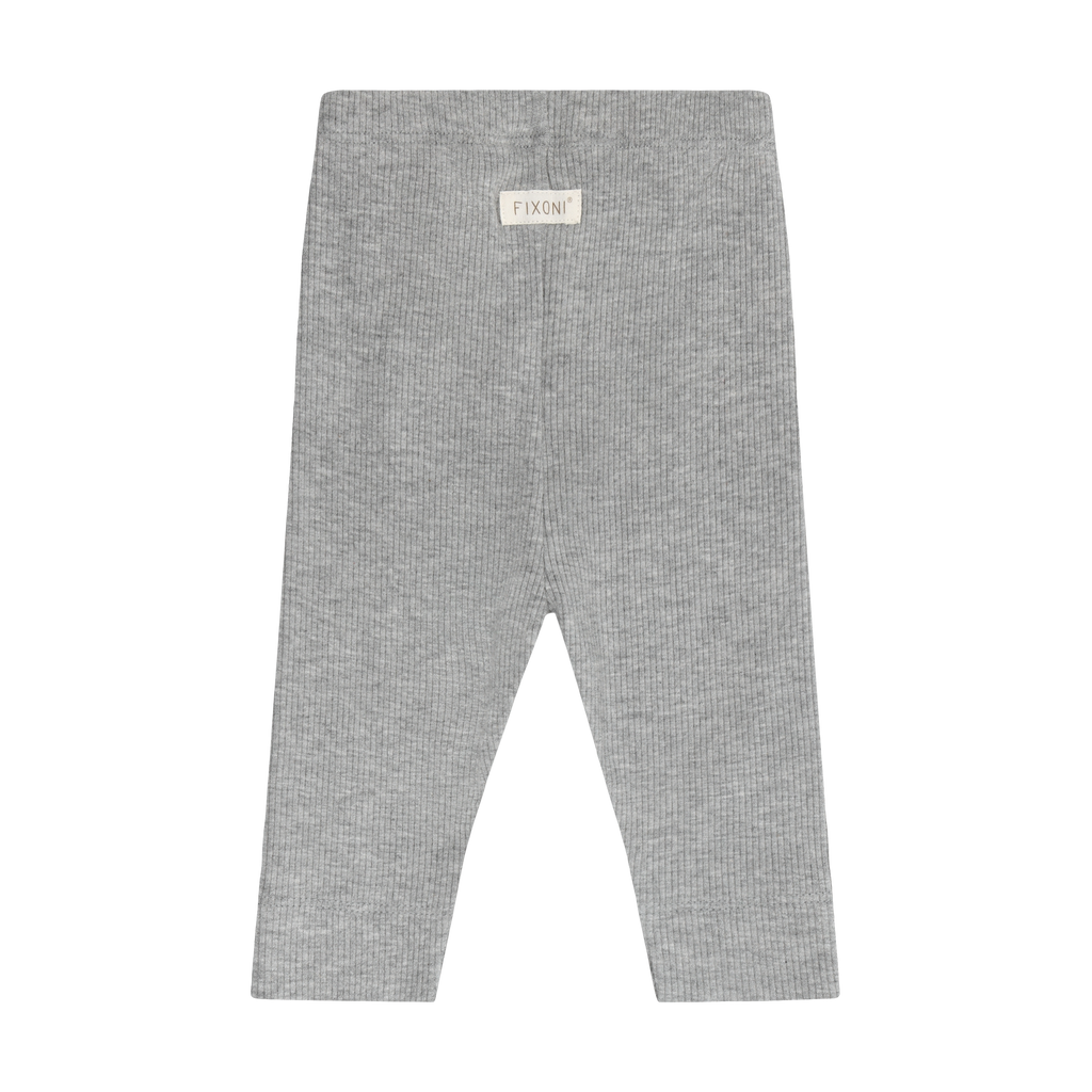 Fixoni Leggings Melange Rib 1658 Flint Gray Melange