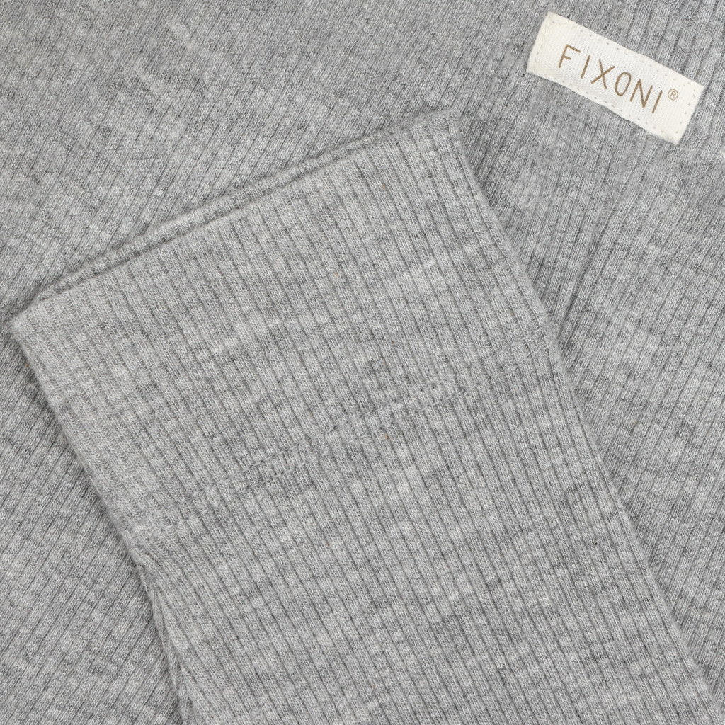 Fixoni Leggings Melange Rib 1658 Flint Gray Melange