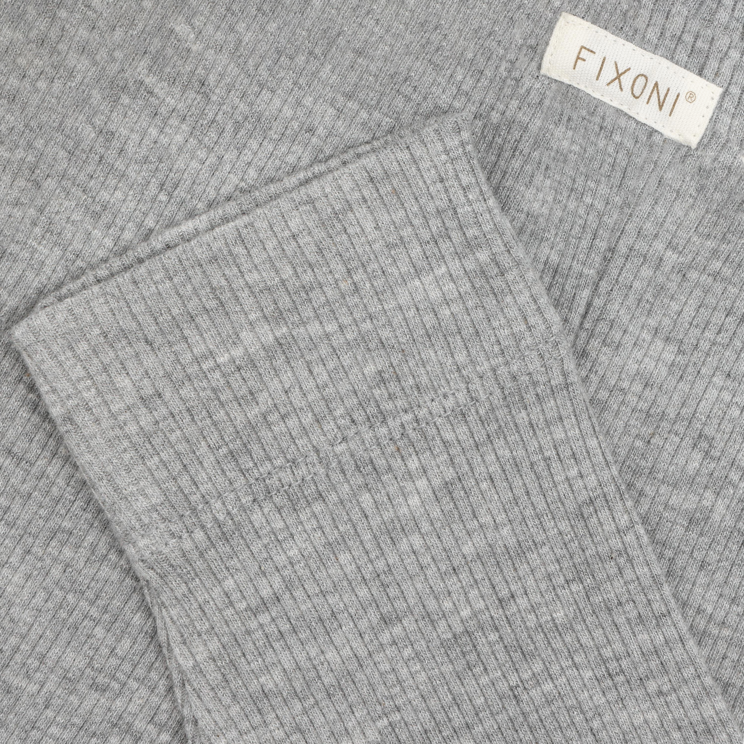 Fixoni Leggings Melange Rib 1658 Flint Gray Melange