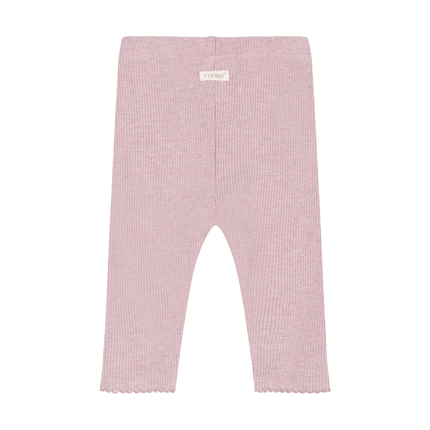 Fixoni Leggings Melange Rib 5016 Pale Mauve Melange