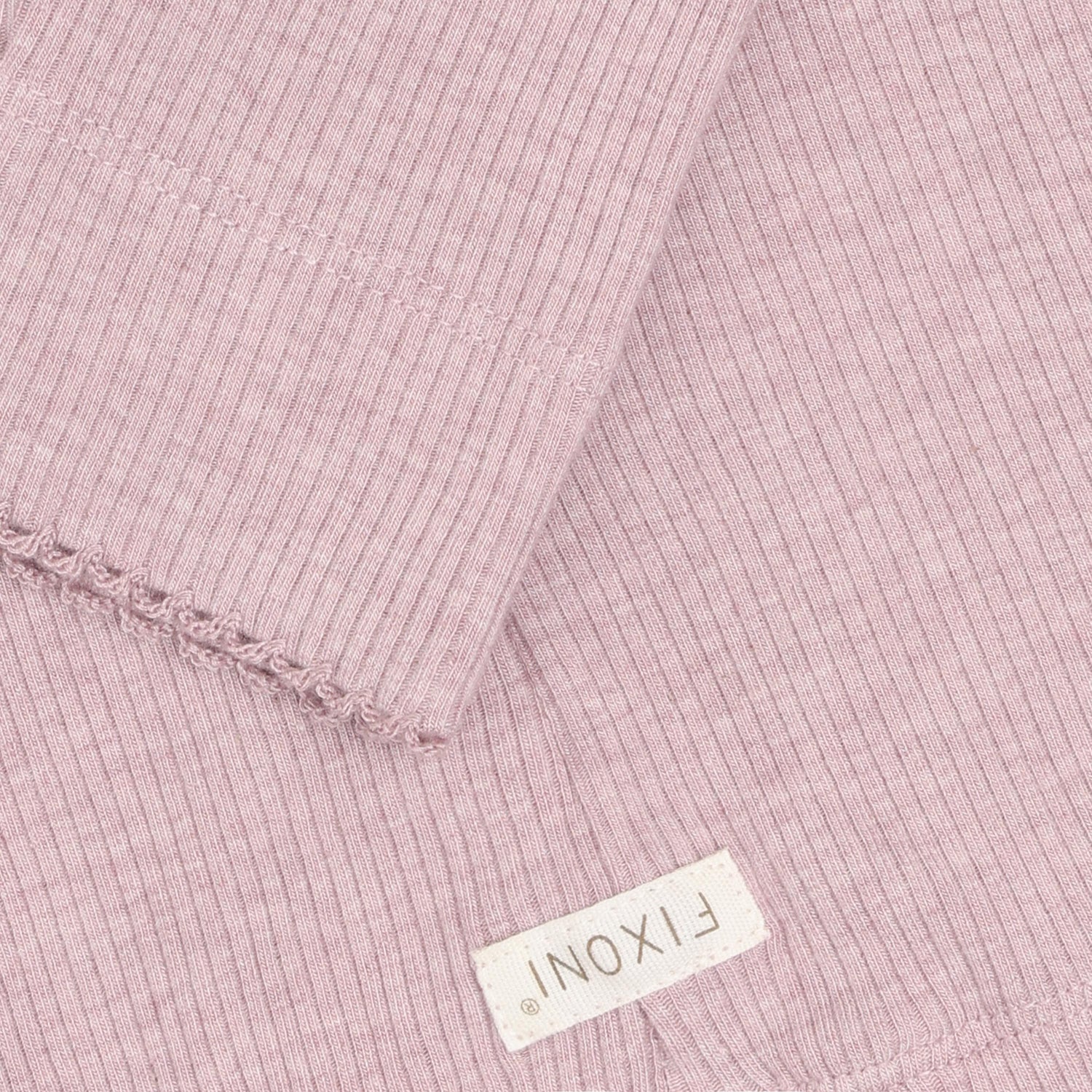 Fixoni Leggings Melange Rib 5016 Pale Mauve Melange
