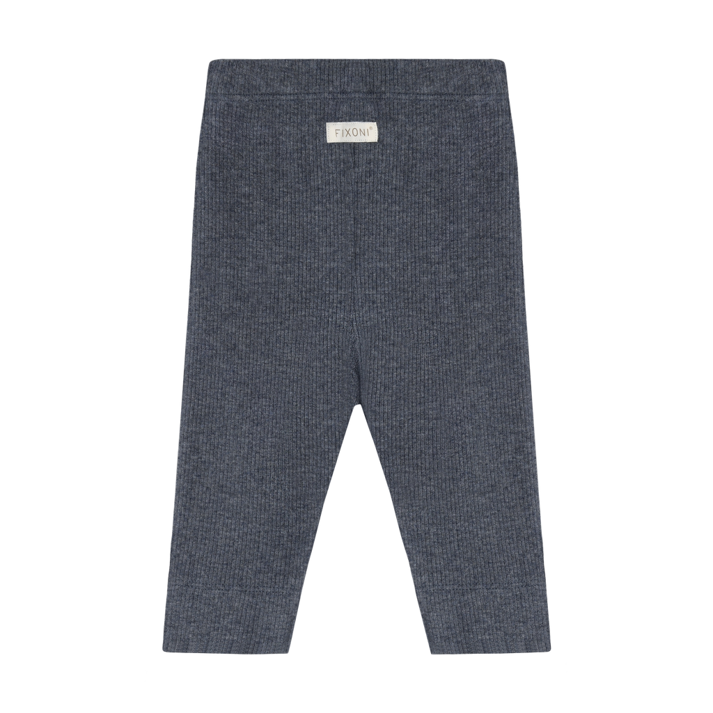 Fixoni Leggings Melange Rib 7929 Vintage Indigo Melange