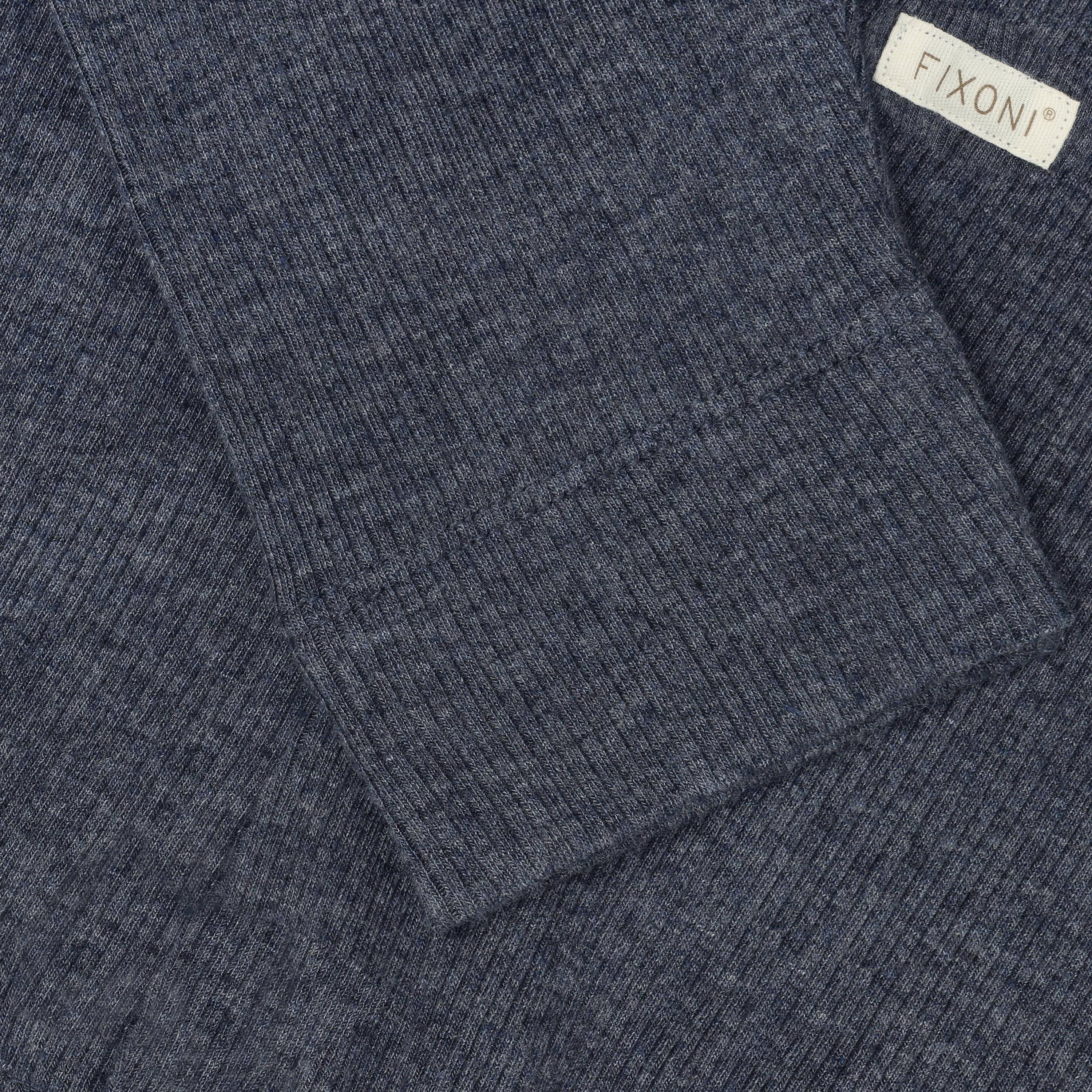 Fixoni Leggings Melange Rib 7929 Vintage Indigo Melange