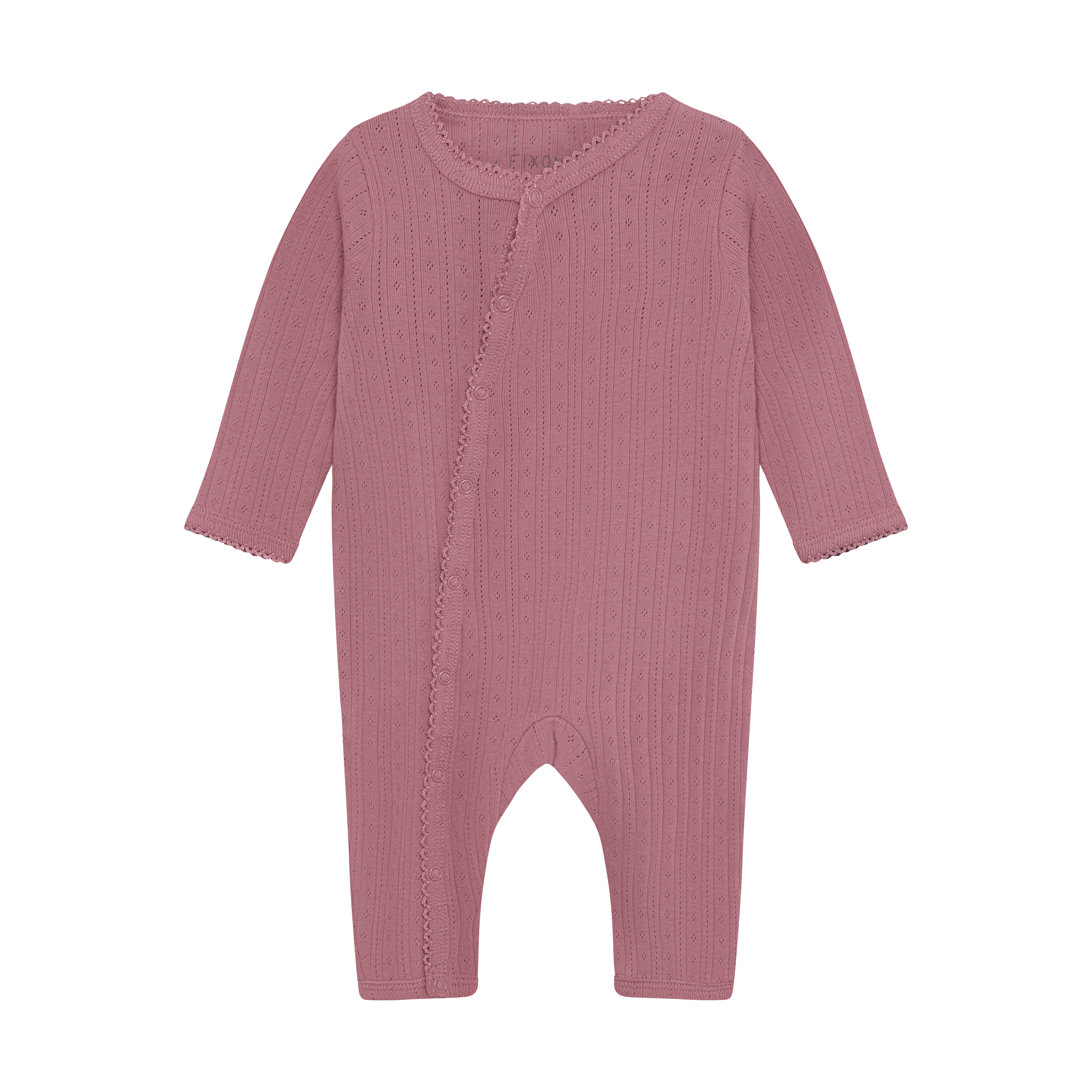 Fixoni Romper LS Pointelle 6180 Nostalgia Rose