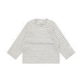 Fixoni T-shirt LS Rib 1658 Flint Gray Melange