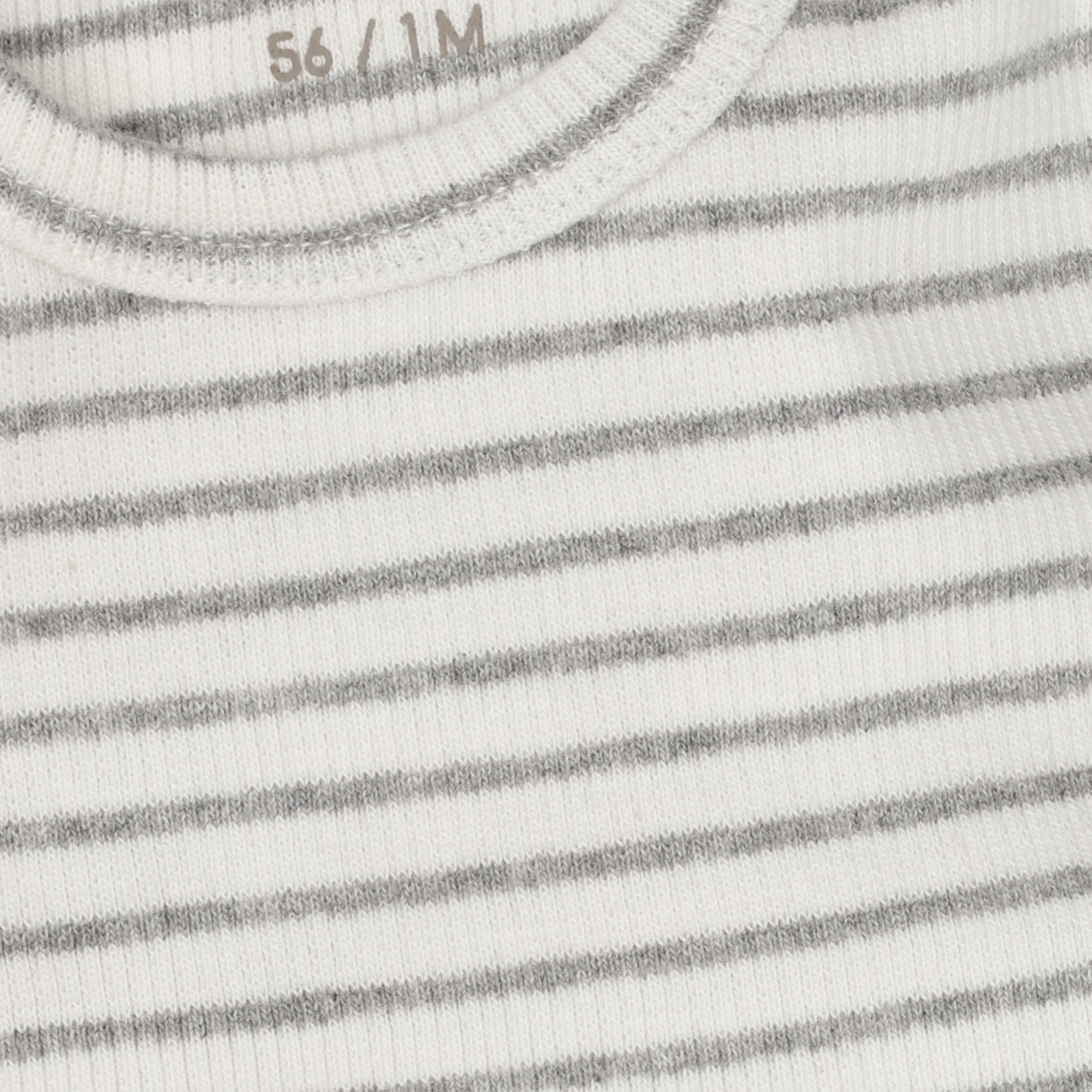 Fixoni T-shirt LS Rib 1658 Flint Gray Melange