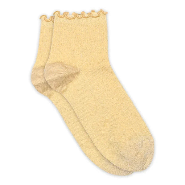 MP Denmark Lis glitter short socks Moonstone