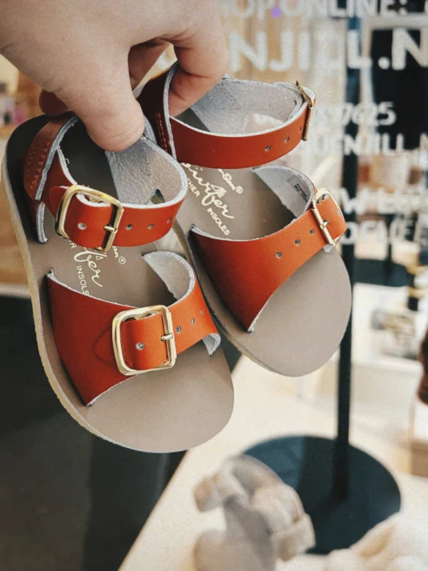 Salt Water Sandals Surfer Paprika Kids Sandal