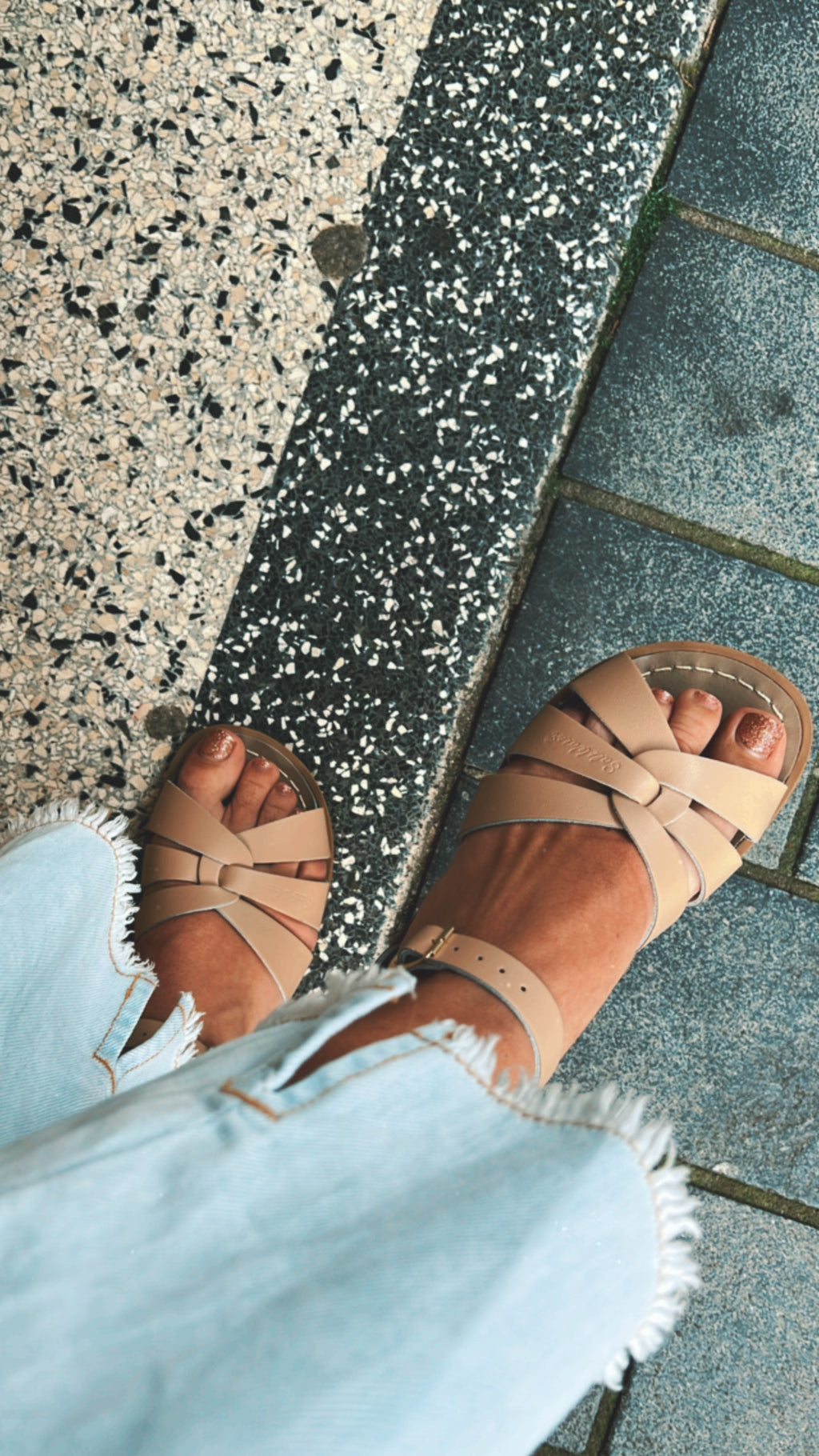 Salt Water Sandals Original Latte Womens Sandal