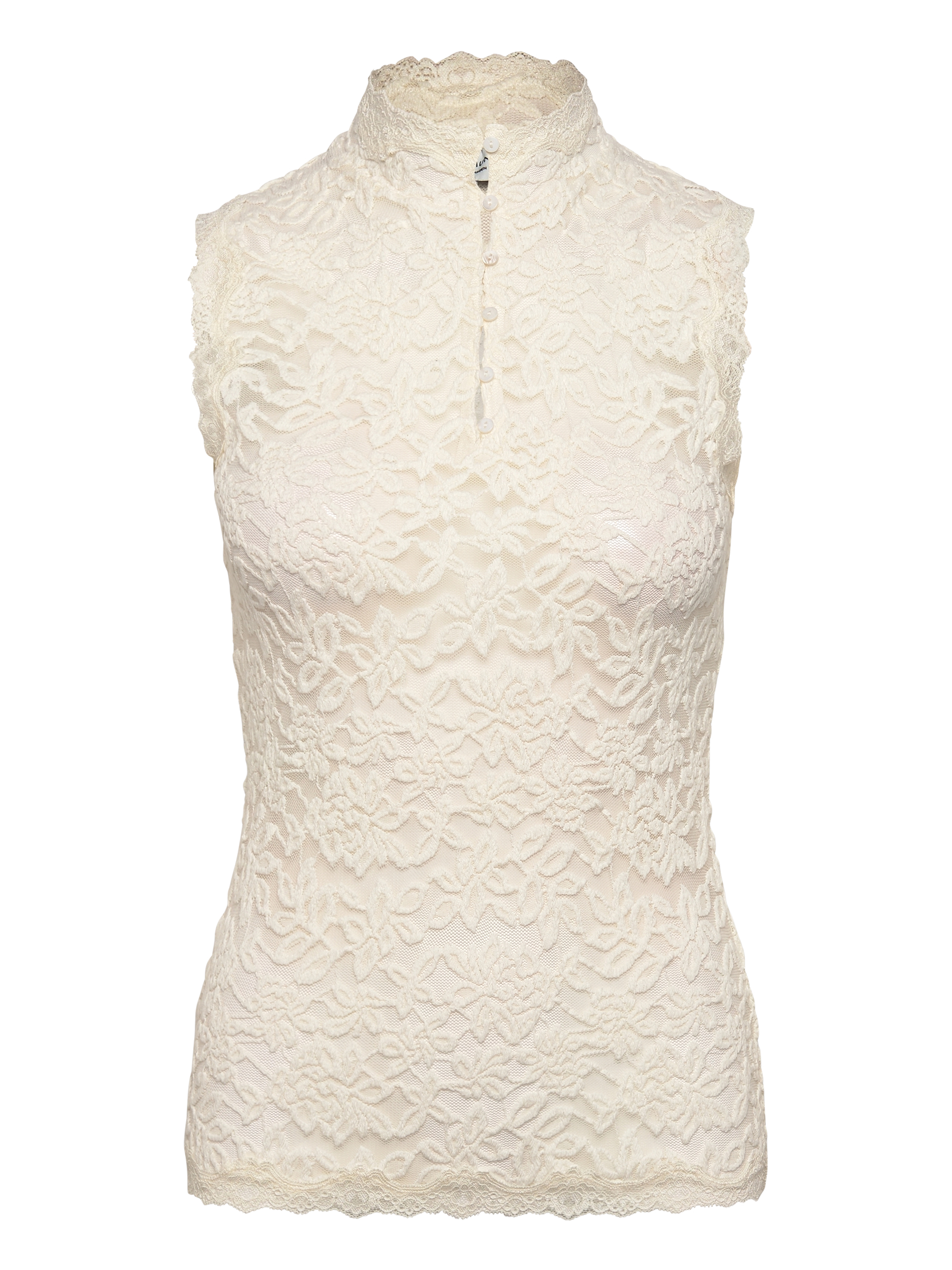 Rosemunde RWDelicia SL Lace Top 037 ivory