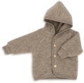 Engel wolfleece jasje walnut melange