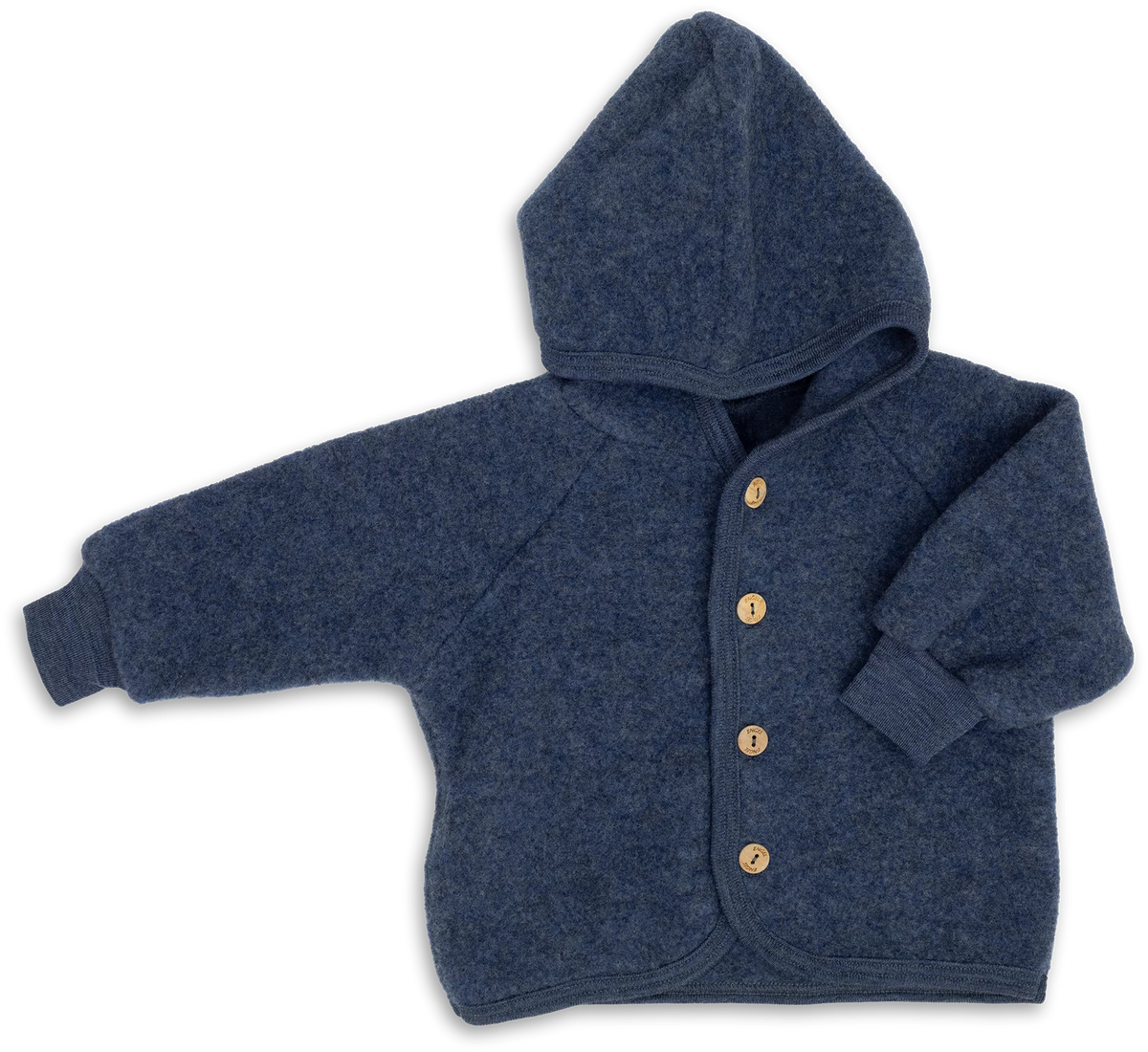 Engel wolfleece jasje blue melange