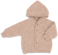 Engel wolfleece jasje sand melange