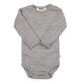 Joha merino wollen romper light grey melange