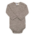 Joha merino wollen romper sesame melange