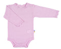 Joha wol zijde romper met kant roze