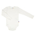 Joha wol zijde romper met kant off white