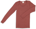 Engel wol zijde longsleeve copper