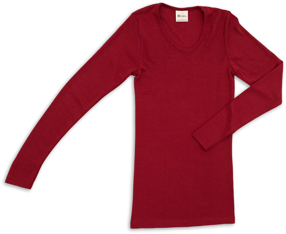 Engel wol zijde longsleeve mallow