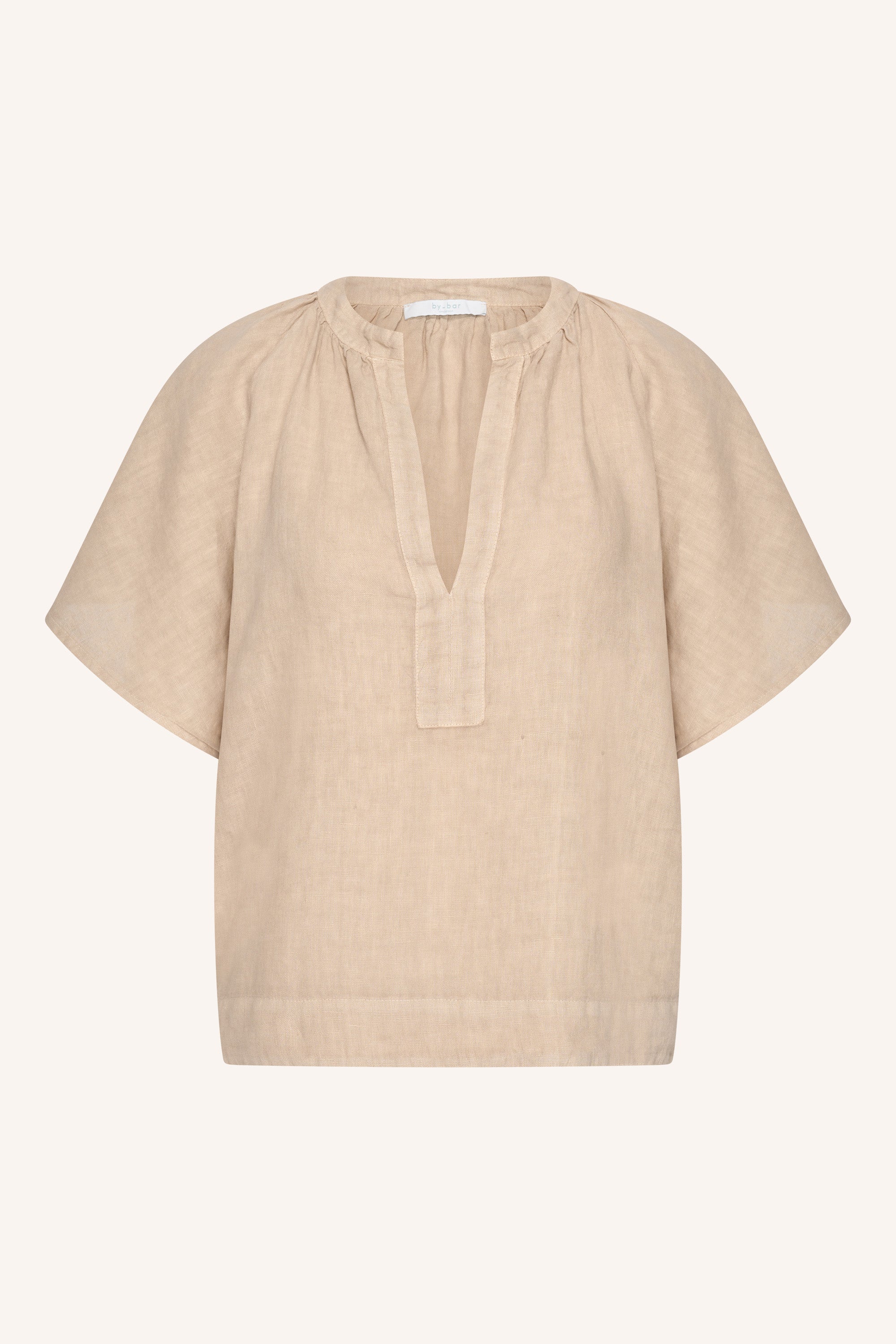 By Bar vina linen blouse biscuit