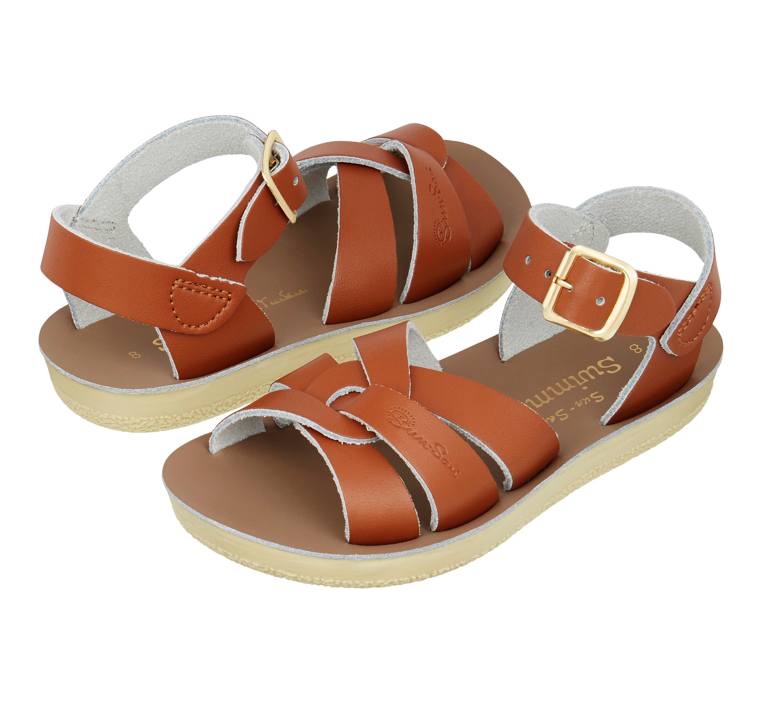 Salt Water Sandals Swimmer Tan Kids Sandal