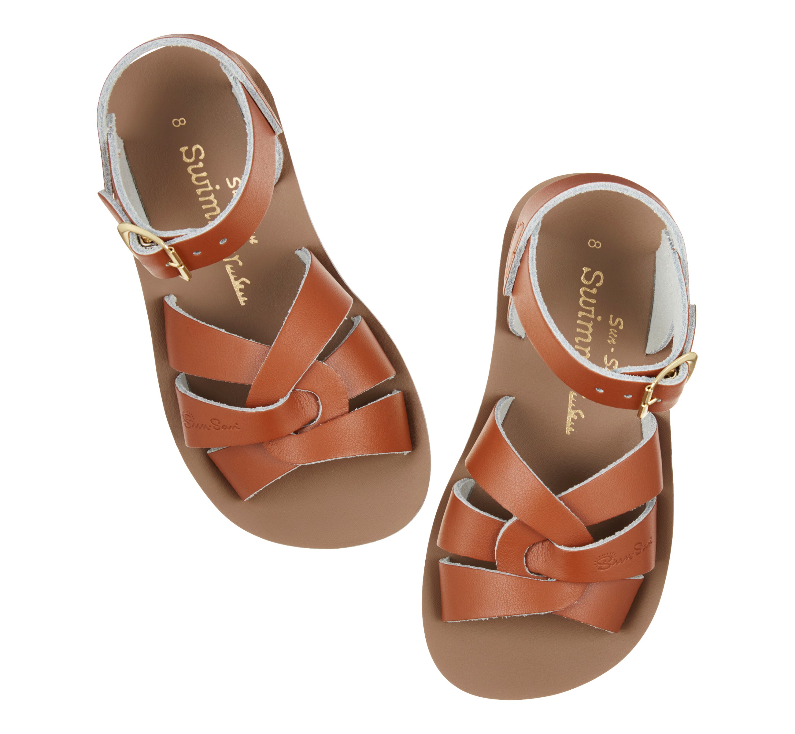 Salt Water Sandals Swimmer Tan Kids Sandal
