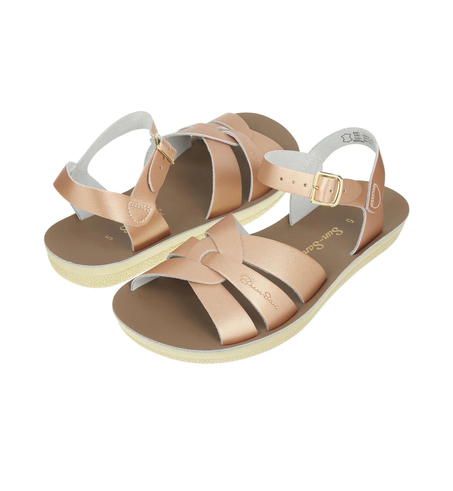 Salt Water Sandals Swimmer Rose Gold Womens Sandal