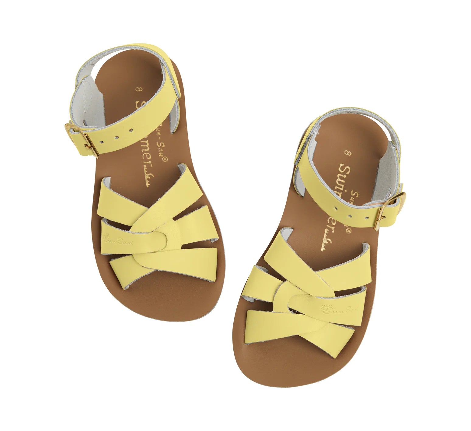 Salt Water Sandals Swimmer Butter Yellow Kids Sandal
