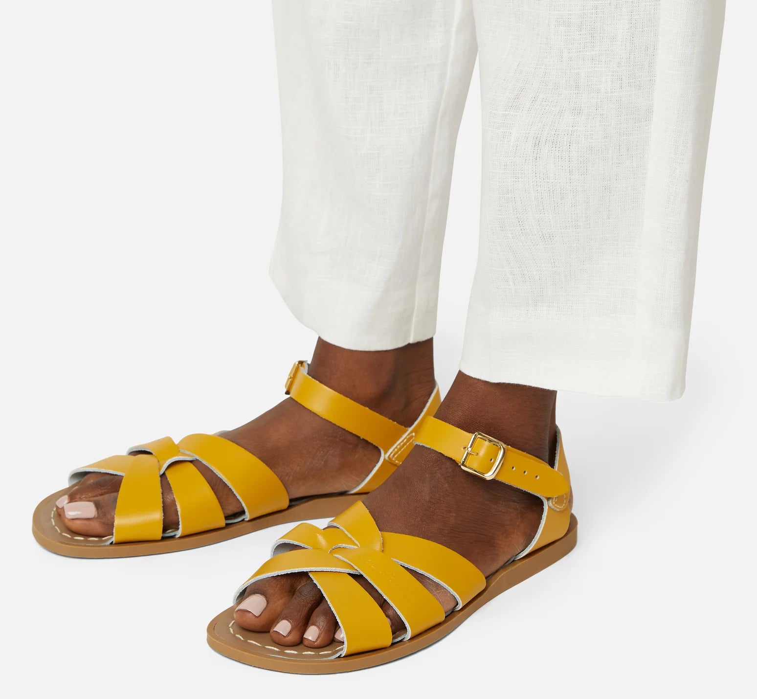 Salt Water Sandals Original Mustard Womens Sandal