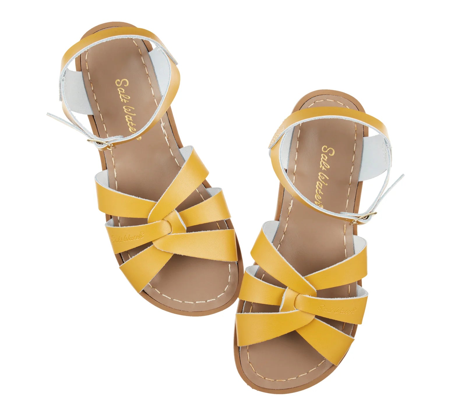 Salt Water Sandals Original Mustard Kids Sandal
