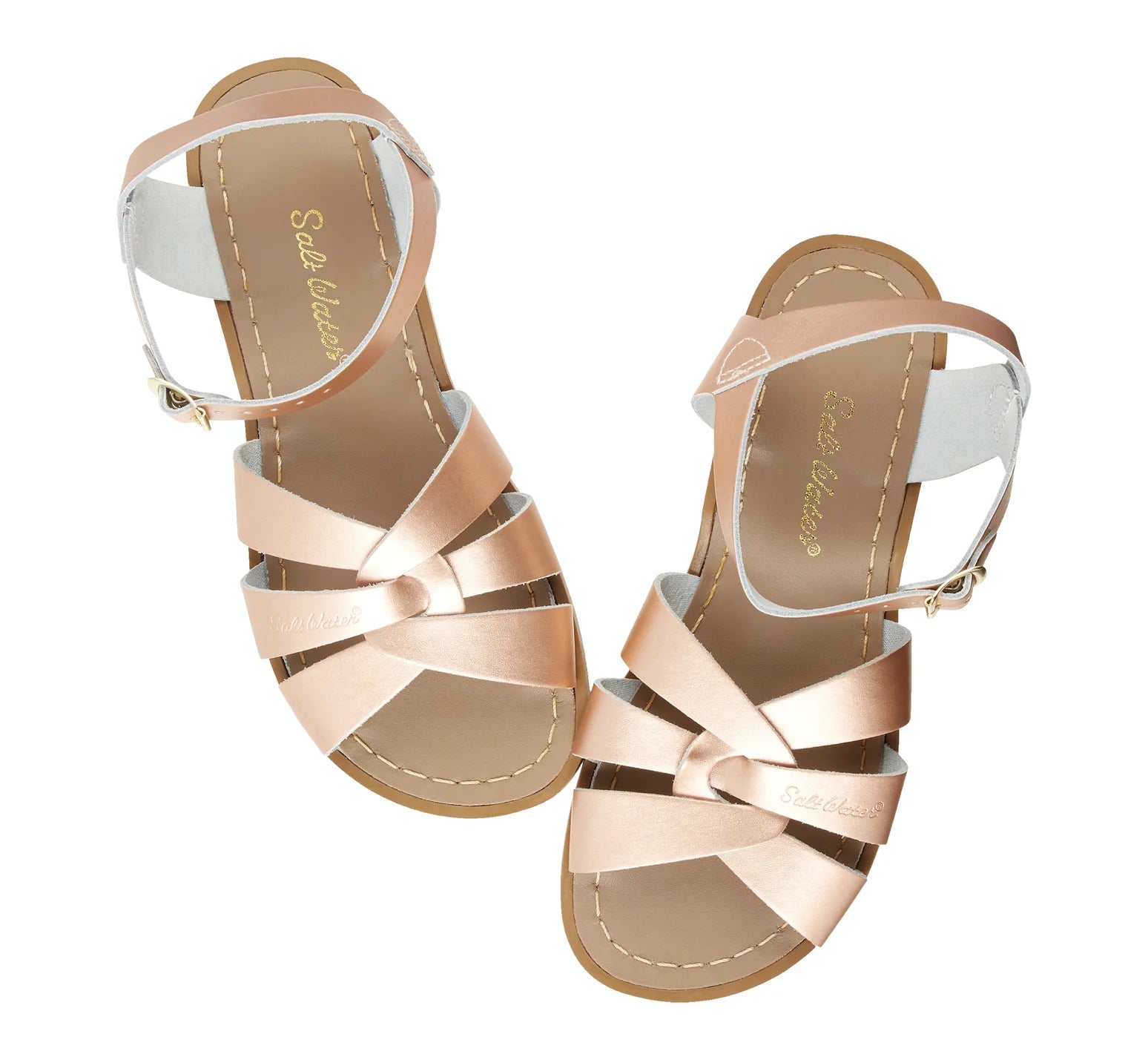 Salt Water Sandals Original Rose Gold Kids Sandal