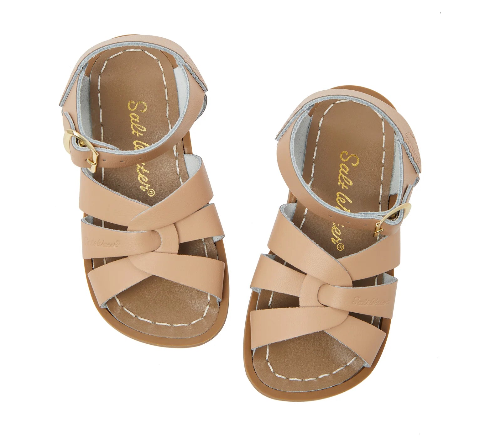 Salt Water Sandals Original Latte Kids Sandal