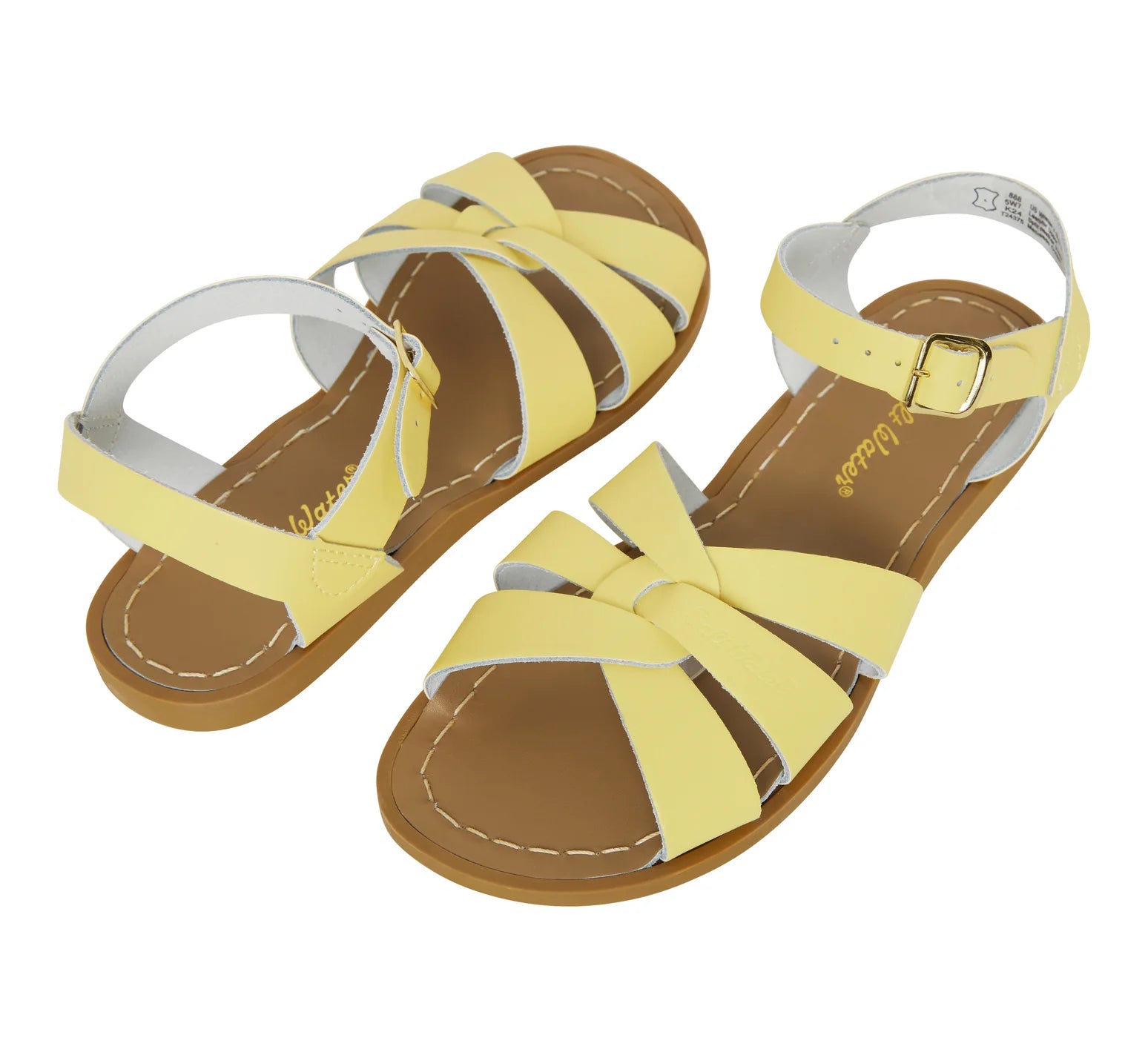 Salt Water Sandals Original Butter Yellow Womens Sandal