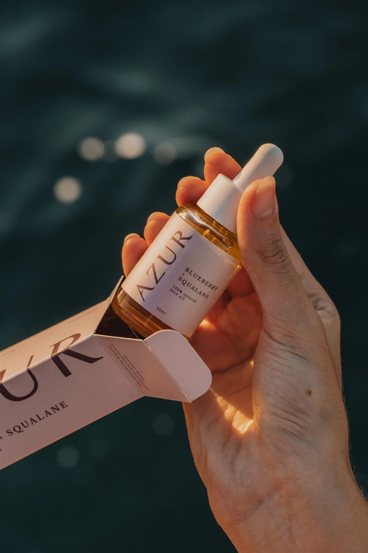 Azur Face Oil SQUALANE + BLUEBERRY