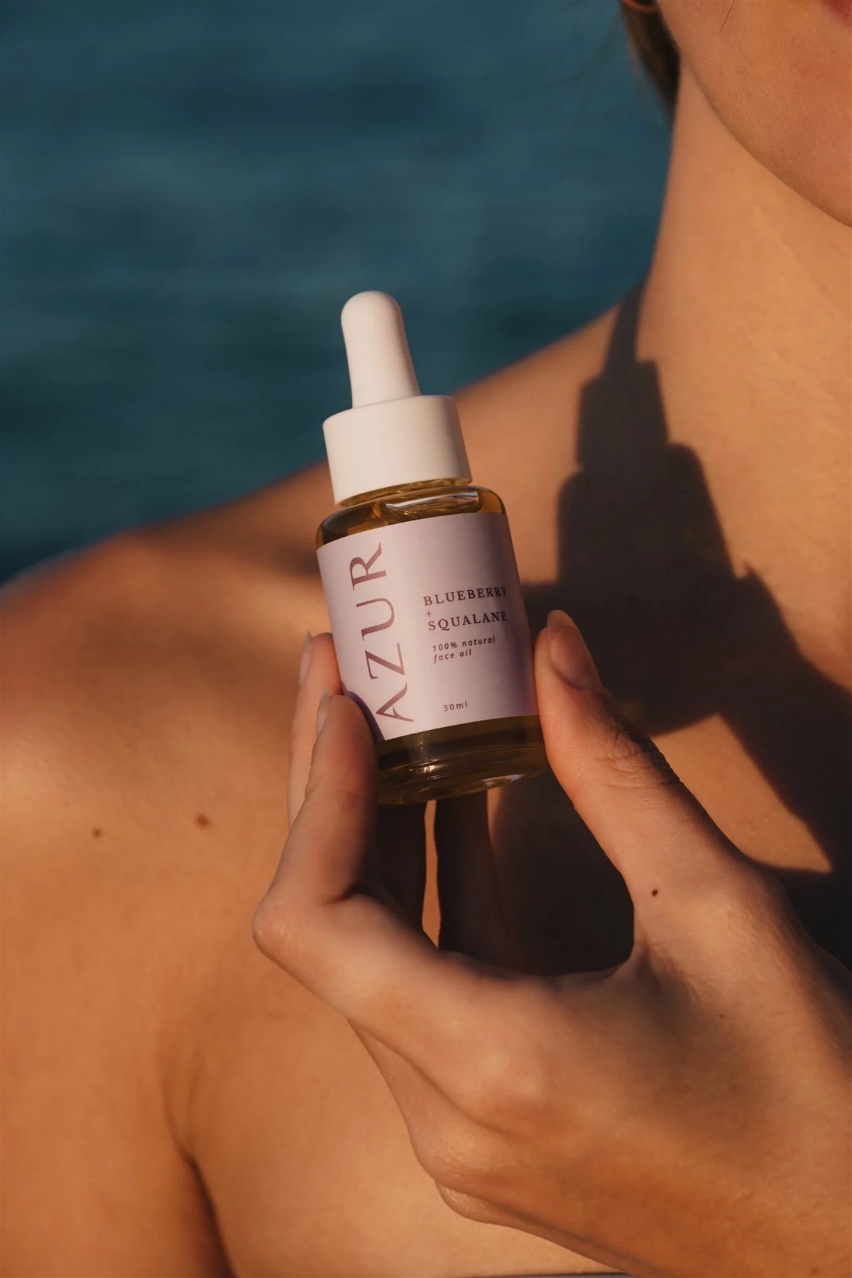 Azur Face Oil SQUALANE + BLUEBERRY