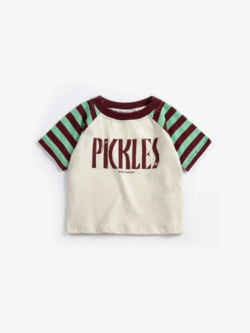 Bobo Choses Spicy Pickles raglan T-shirt