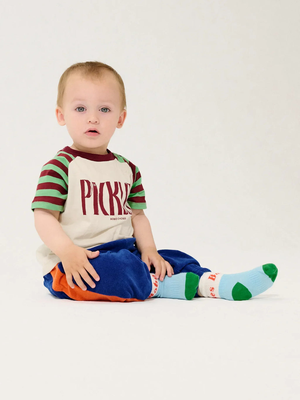 Bobo Choses Spicy Pickles raglan T-shirt