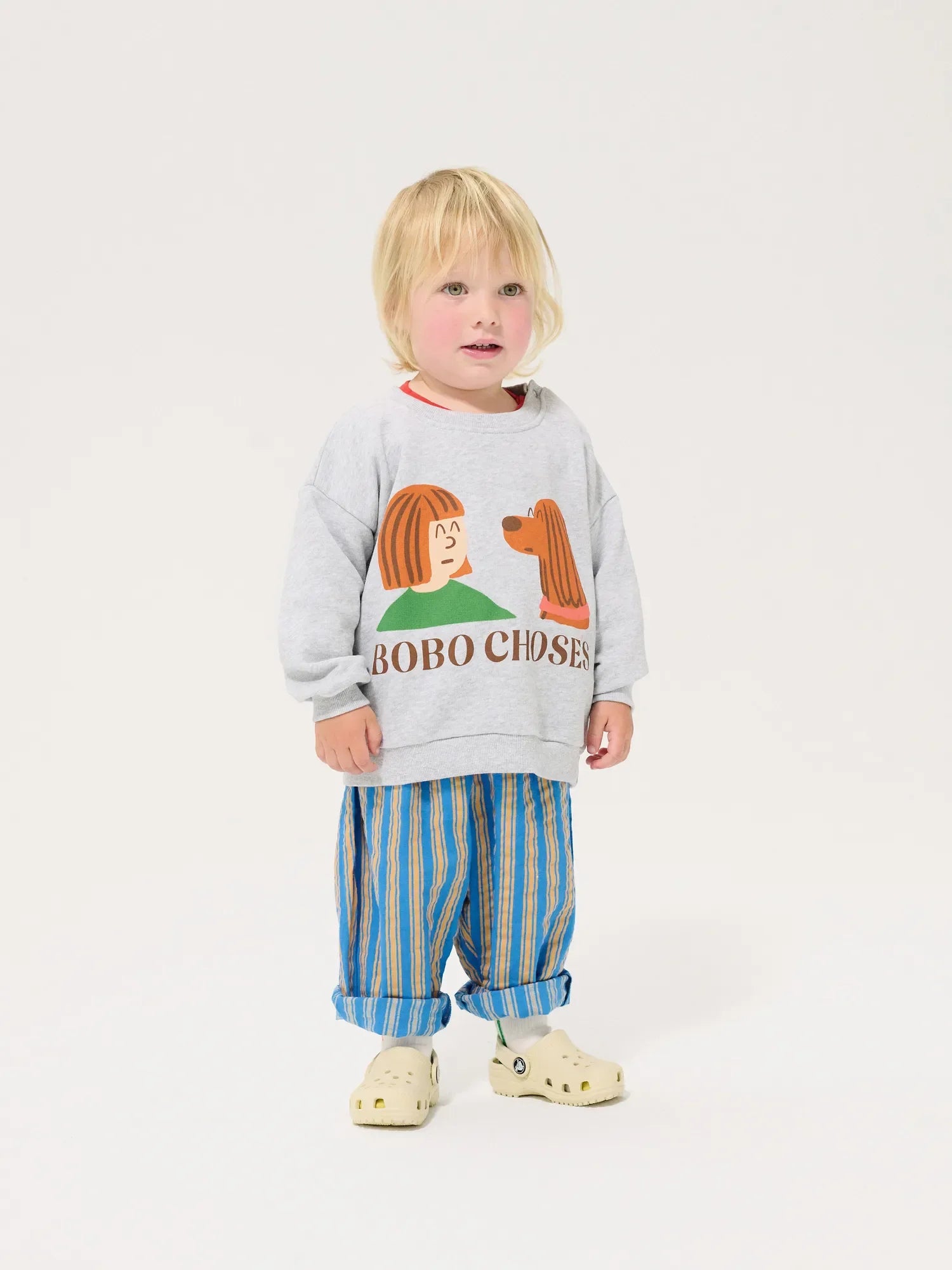 Bobo Choses Friends in a Pickle sweatshirt