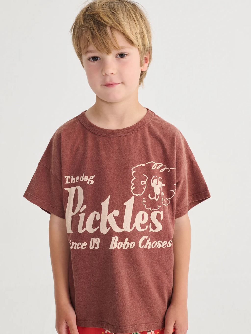 Bobo Choses Pickles The Dog T-shirt