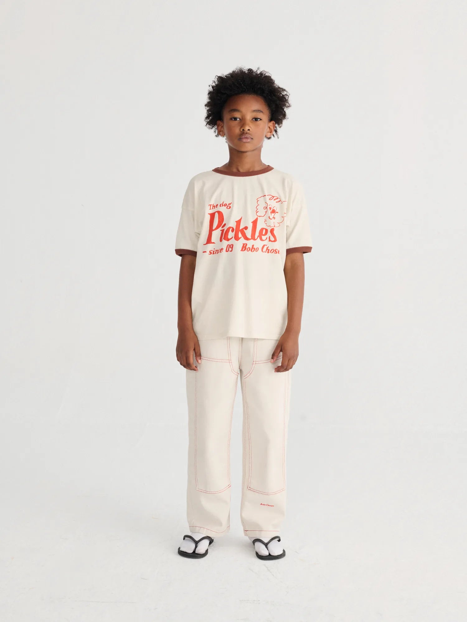 Bobo Choses Pickles The Dog T-shirt
