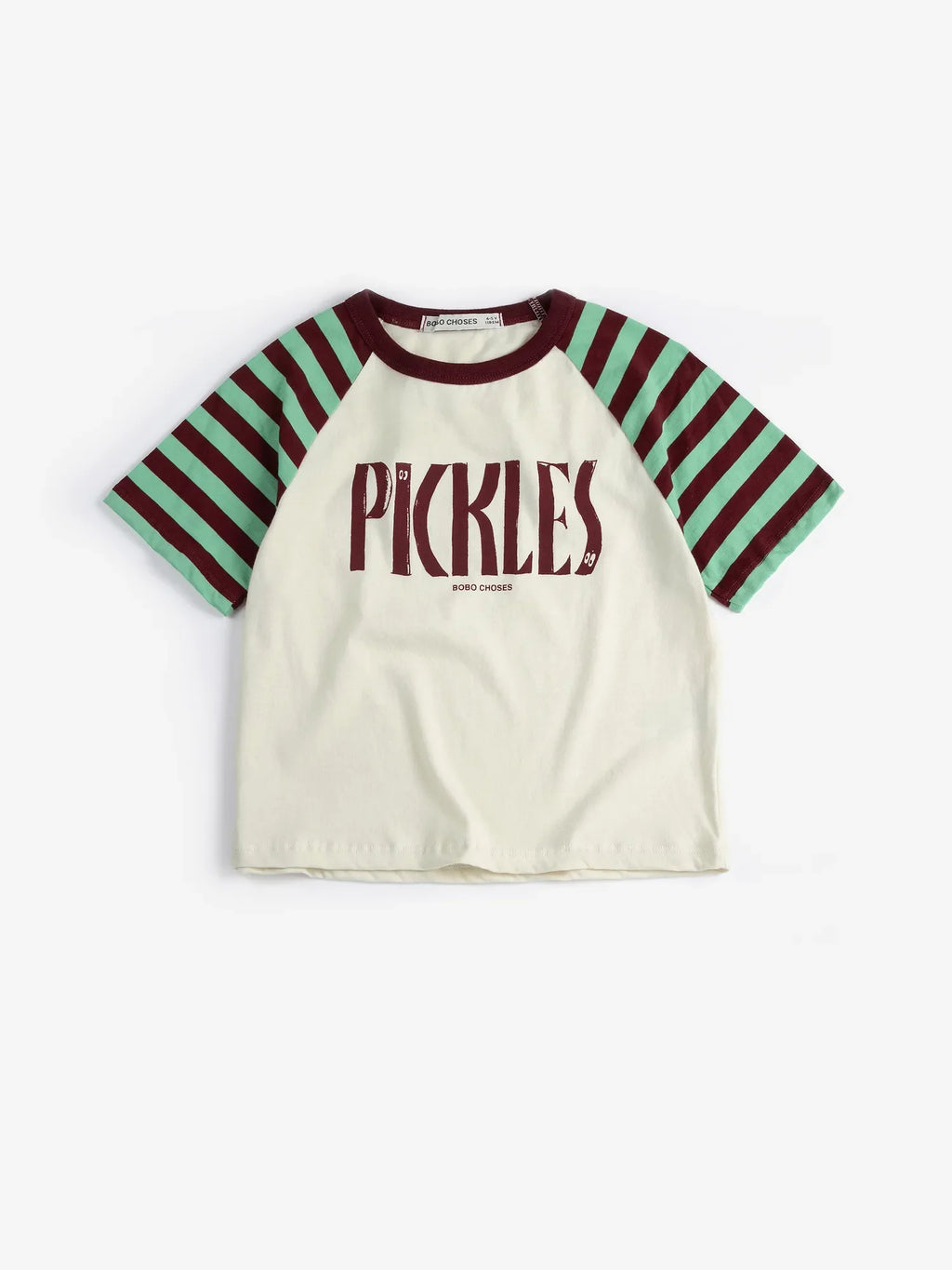 Bobo Choses Spicy Pickles raglan T-shirt