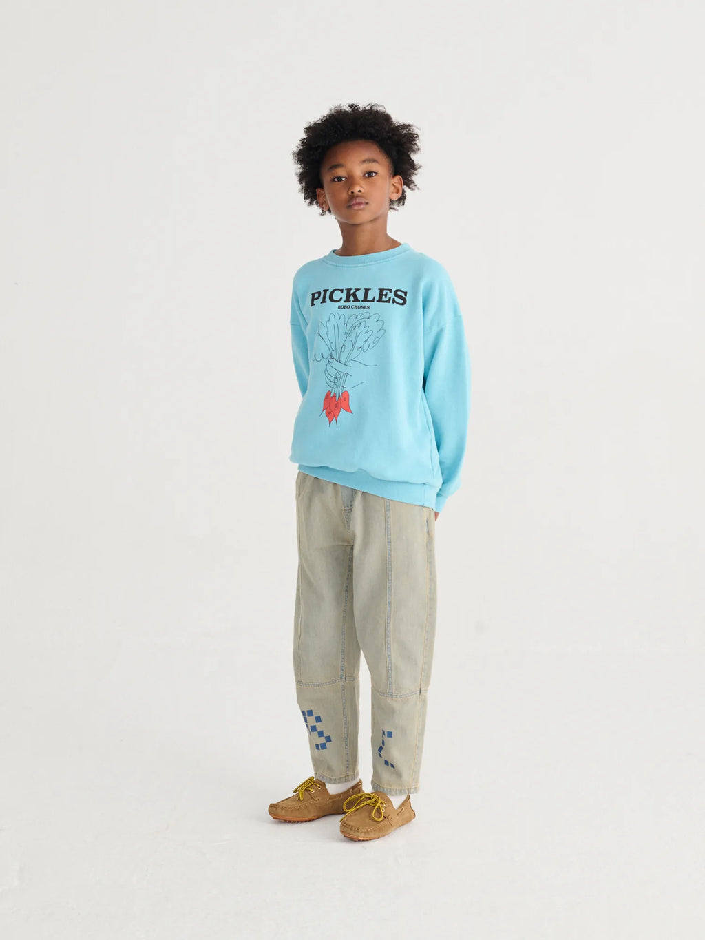 Bobo Choses Bunch Of Vegetables sweatshirt