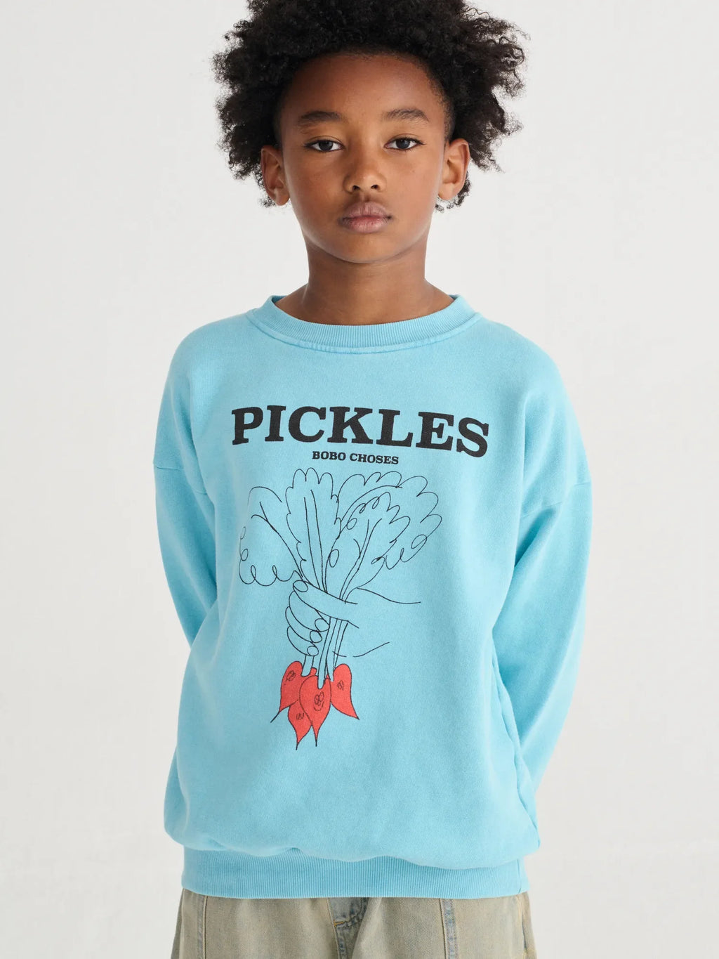 Bobo Choses Bunch Of Vegetables sweatshirt
