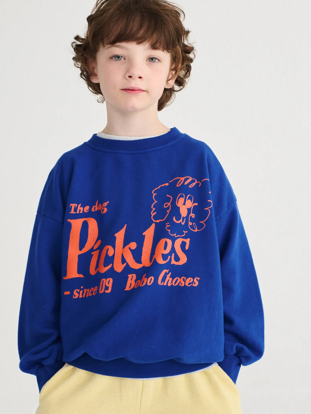 Bobo Choses Pickles The Dog sweatshirt