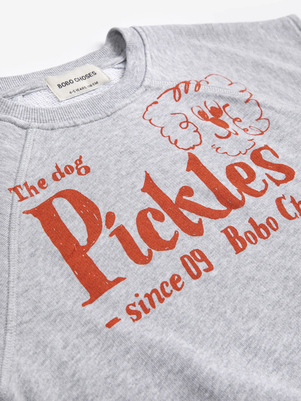 Bobo Choses Pickles The Dog sleeveless sweatshirt