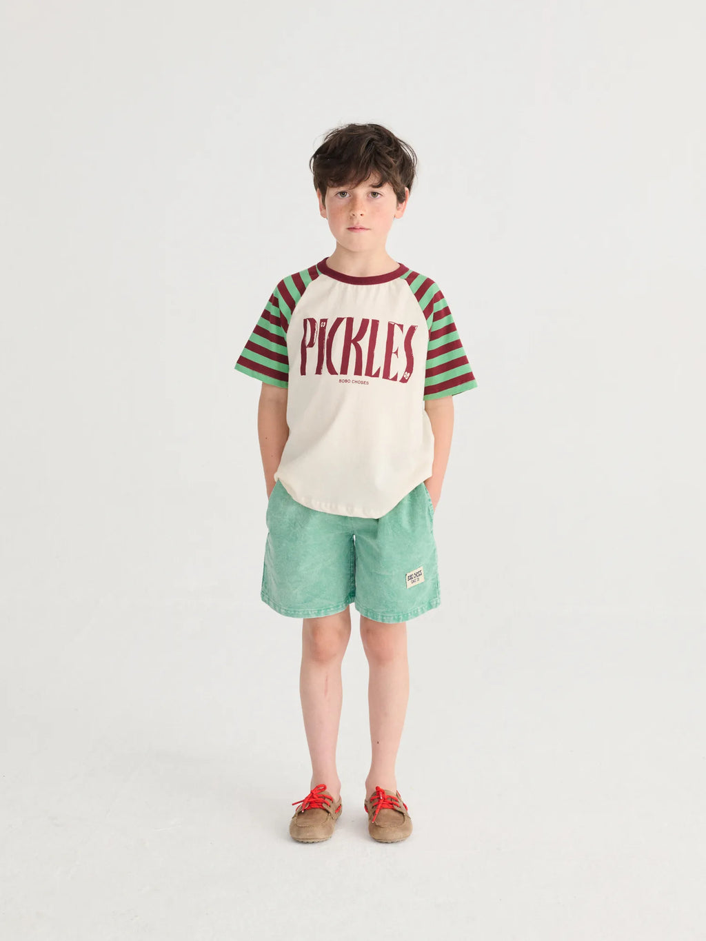 Bobo Choses Since 09 woven bermuda shorts