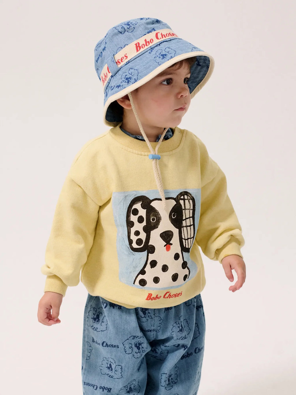Bobo Choses Pickles The Dog all over bucket hat