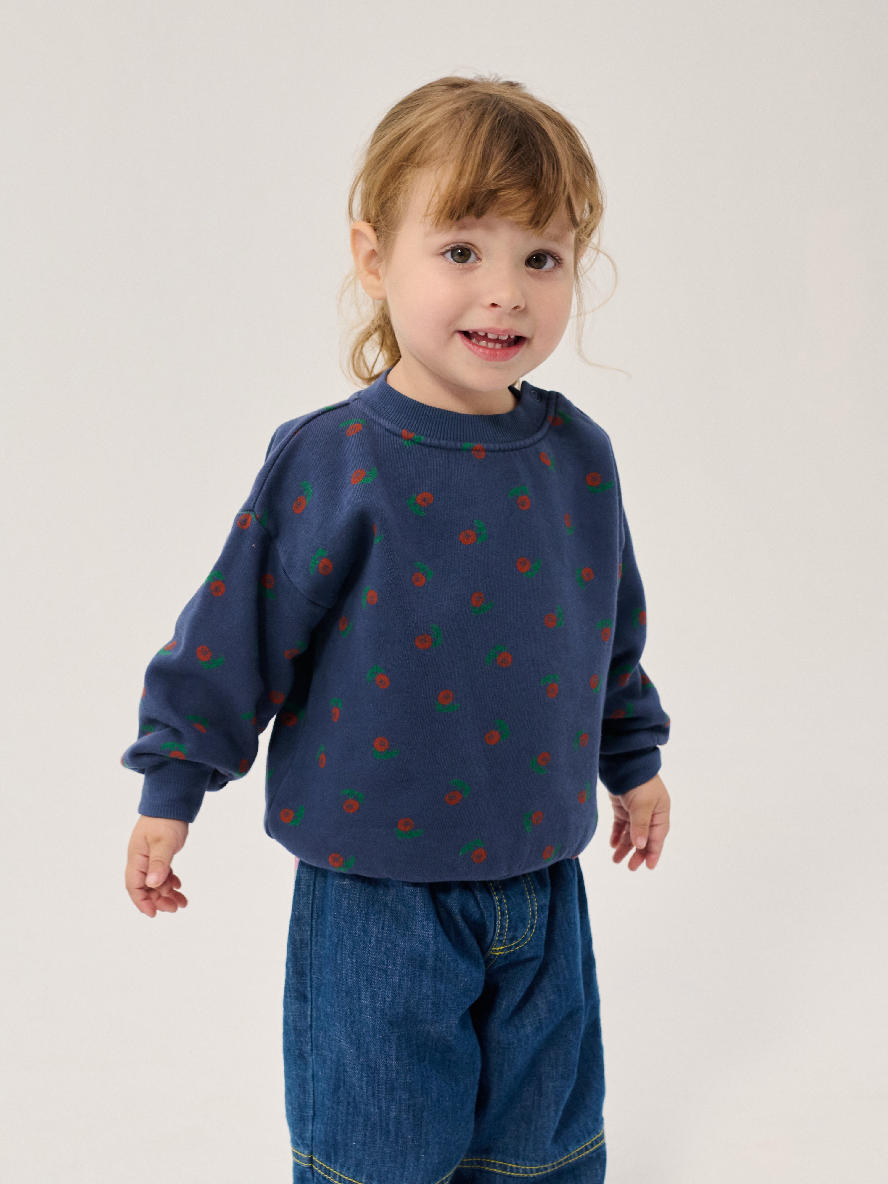 Bobo Choses Stamp Bloom all over sweatshirt