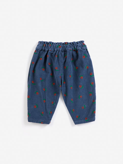 Bobo Choses Stamp Bloom all over corduroy pants